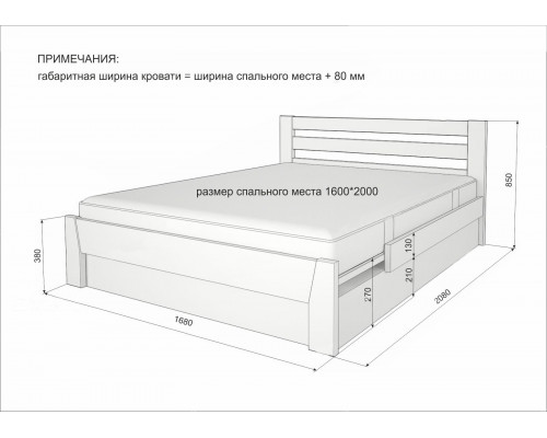 Кровать Веста